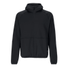 Jones Flagship Grid Fleece Hooded Jacket Mens Black