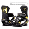 Nitro Team Pro Snowboard Bindings 2027 Black Yellow Medium