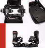 Nitro Motorhead One Snowboard Binding 2027 Black Silver Large