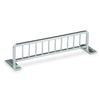 Blackriver Bike Rack Fingerboard Rail Silver 10inch