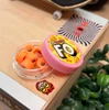 PipSqueak FO Fingerboard Wheels Hard Boyz Orange 8.1mm
