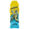 WALKER LAKE NIGHTMARE REISSUE SKATEBOARD DECK 10.25x30.25 YEL
