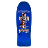 DT STONEFISH80S SKATEBOARD DECK-10.12x30.32 TRANS.BLU GLOSS