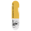 JACUZZI BERRY BEE SKATEBOARD DECK-8.25 YELLOW EX7