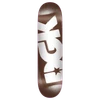 DGK OG LOGO SKATEBOARD DECK-8.75 BROWN