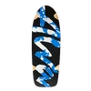 ALVA SPLATTER SKATEBOARD DECK-10.5x30.5 BLK/BLU/WHT