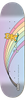 MEOW OVER THE RAINBOW SKATEBOARD DECK-7.75 FADE