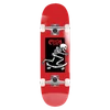 PUSH SKELETON FP MODERN MINI SKATEBOARD COMPLETE-8.0 RED