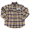 BAKER THORNS FLANNEL JACKET LARGE BROWN