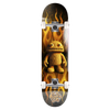 PUSH MR FURRY FP SOFT TOP SKATEBOARD COMPLETE-6.75 ORANGE