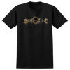 SPITFIRE GOLD CHROME BIGHEAD SS TSHIRT SMALL BLACK