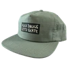 HEROIN FUCK DRUGS SNAPBACK HAT ADJ-OLIVE