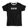 ZERO 3 SKULL RINGER SS TSHIRT LARGE BLK/WHT