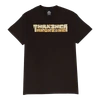 THRASHER BLOCKS SS TSHIRT XLARGE DARK CHOC