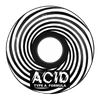 ACID TYPE A SWIRL SIDECUTS 55MM 101A BLACK WHEELS SET