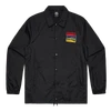 THRASHER STICKER COACH JACKET SMALL BLACK