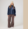Roxy Axel Bonded Sherpa Jacket Mood Indigo
