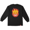 Spitfire Bighead Fill LongSleeve Tshirt Black Yellow Red XL