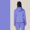 686 Mission Grid Hoody Womens Blue