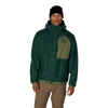 686 Lowland Fleece Hoody Moss Green Color Block