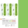 Public Display Snowboard 2027 White Green 150