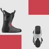 Nordica Sportmachine 3 75w Womens Ski Boots Black Grey Blue