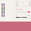 Nordica Unleashed Jr 70 Ski Combo Blue 148