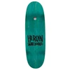 Heroin Curb Killer X Skateboard Deck Black Silver 10x14.25WB
