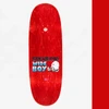 Heroin Wide Boy Face Egg Skateboard Deck White 10.75x14.3WB