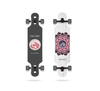 Long Island Lotus Drop Longboard Complete White 8.75x38.9