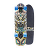 Landyachtz 2015 Dhingy Cruiser Complete Owl Blue Yellow 28.5x8 w/ Factory Parts