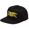 Anti Hero Basic Eagle Scrap Hat Black Snapback