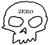 ZERO SKULL STICKER single