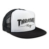 Thrasher Mag Logo Mesh Snapback Blacke White Adjustable