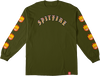 SPITFIRE OLD E BIGHEAD FILL SLEEVE LS MEDIUM MILITARY GREEN