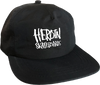 HEROIN SCRIPT HAT ADJ-BLK