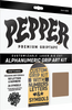 PEPPER CUSTOM GRIP KIT DIE-CUT PIECES ALPHANUMERIC