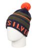 Quiksilver Summit Beanie Navy Orange OneSize
