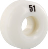 ESSENTIALS WHITE 51mm  Skateboard Wheels