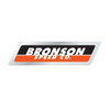 Bronson Strip Decal Silver Orange Medium (2 pack)