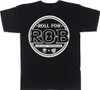 REAL AR ROLL FOR ROB SS TSHIRT MEDIUM BLACK