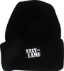 LOWCARD STAY LAME BEANIE BLACK
