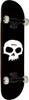 ZERO SINGLE SKULL SKATEBOARD COMPLETE 8.0 BLK/WHT