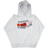Thrasher Scarred Hoodie Ash Grey L