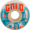 GOLD RODRIGO GOLD CITY 52mm Skateboard Wheels