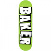 Baker Rowan Zorilla Brand Name Skate Deck Lime Green 8.25