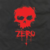 ZERO BLOOD SKULL SS SMALL BLACK RED