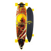 Landyachtz 2015 Bamboo Totem Complete Orange Red 41x9.9 w/ Factory Components