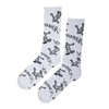 Thrasher Gonz Logo Crew Socks White OneSize