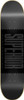 SUPERIOR LOGO WRAP SKATEBOARD DECK -7.9 FLAT BLACK